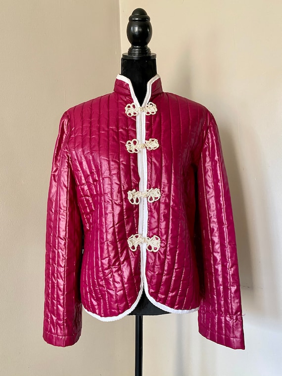 Vintage pink magenta jacket