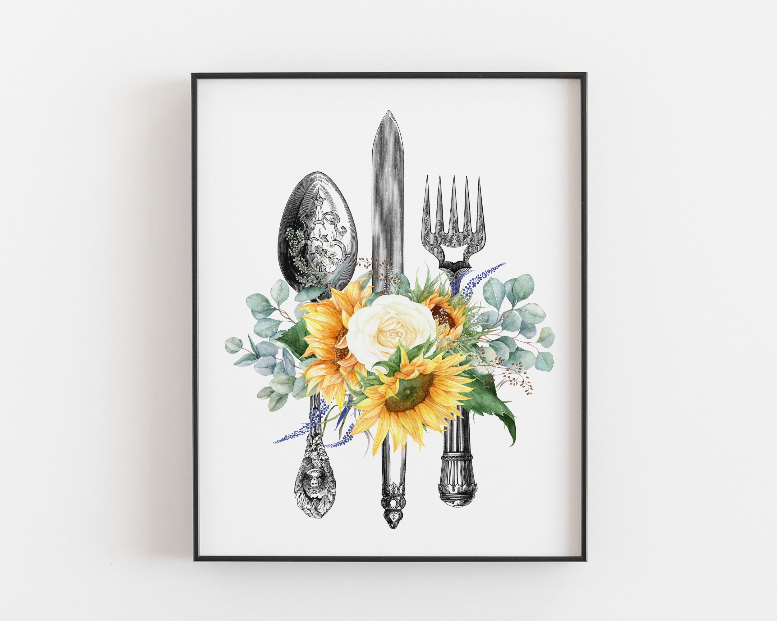 Dining Room Wall Art Print Kitchen Wall Art Kitchen Sign Etsy