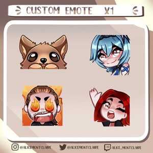 Emote personnalisée pour le streaming / Emotes personnalisées pour le streaming