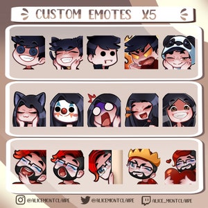 Emotes personnalisées pour le streaming / Emotes personnalisées pour le streaming