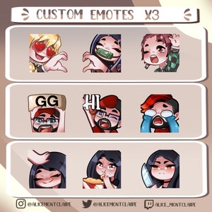 Emotes personnalisées pour le streaming / Emotes personnalisées pour le streaming