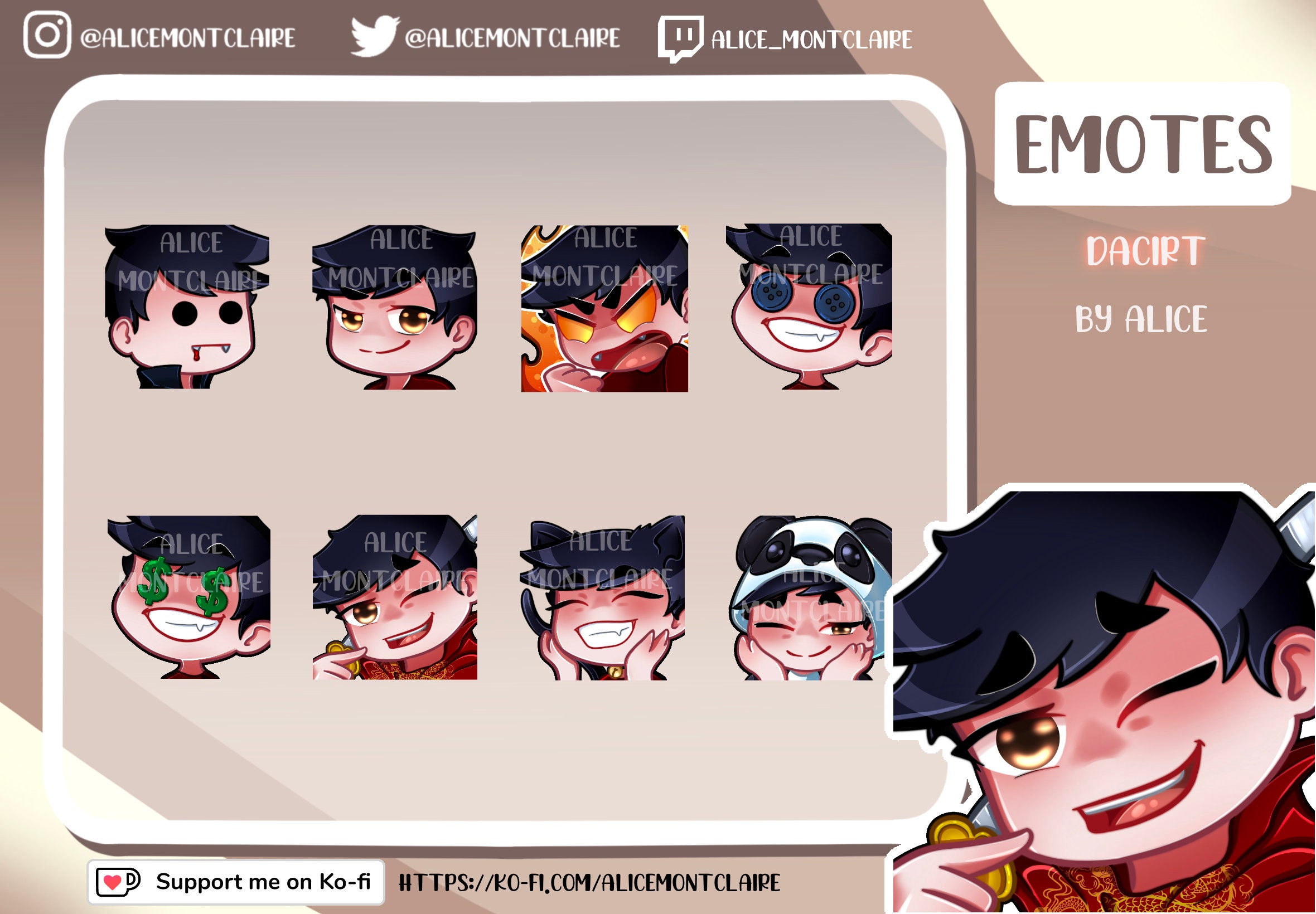 Custom Emotes for Streaming / Custom Emotes for Streaming - Etsy