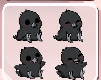 Crow PNGTuber for stream