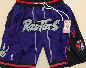 old school raptors shorts