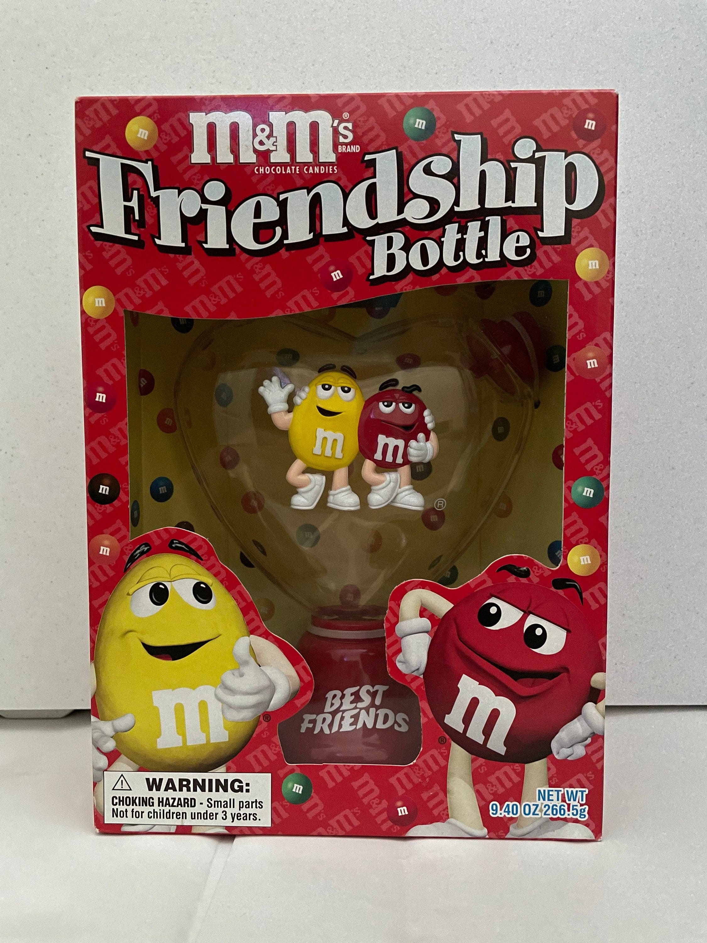 M&m's Friendship Bottle Candy Dispenser. Etsy