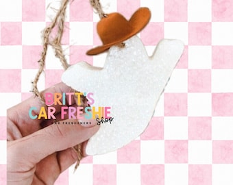 Ghost Car Freshie: Halloween/Fall Car Accessory