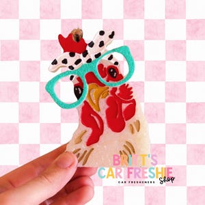 Chicken Freshie, Car Freshie, Freshy, Freshies, Freshener