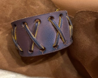 Leather bracelet