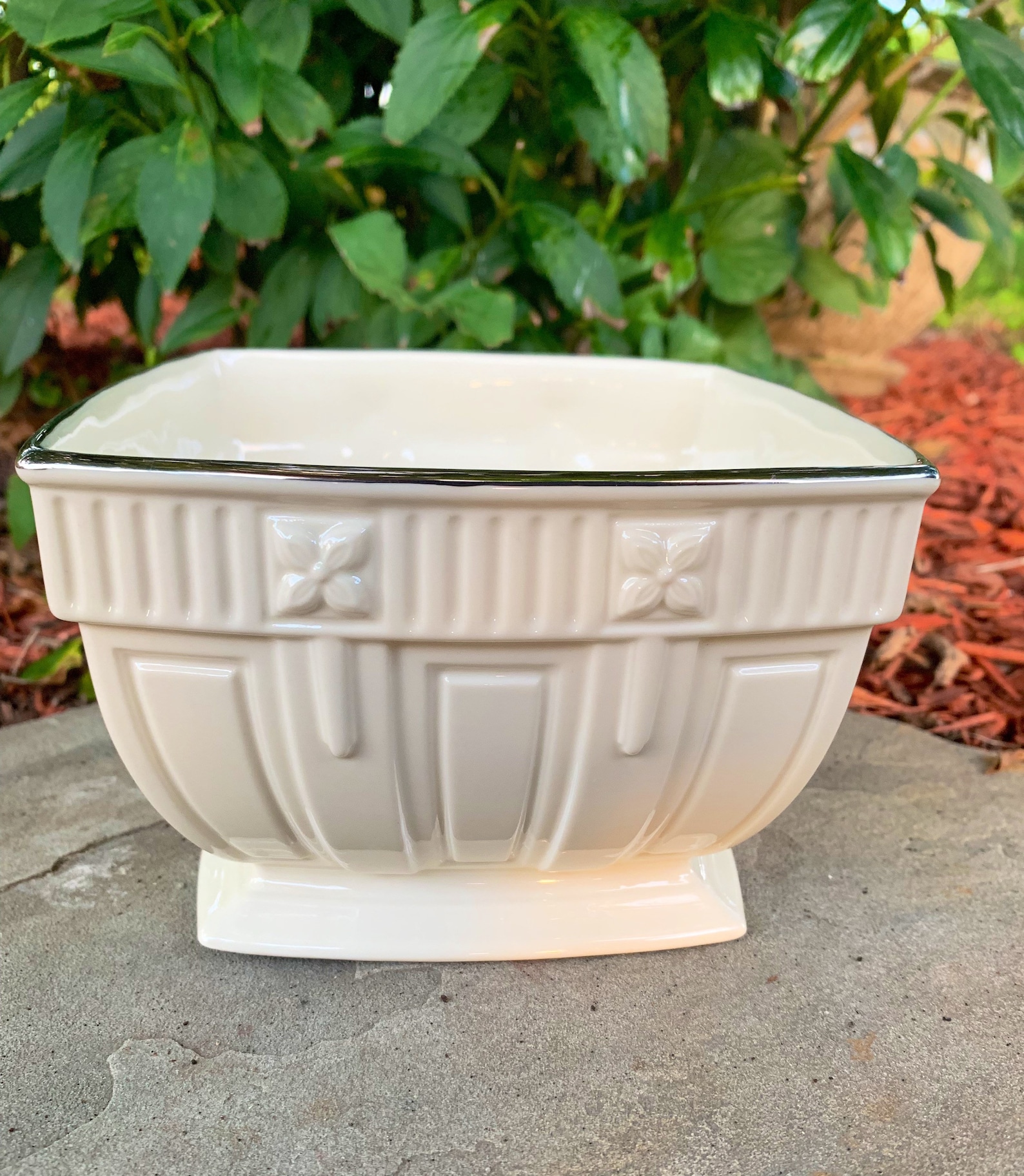 Lenox Porcelain Treat Bowl Vintage Lenox Bowl Ivory Etsy