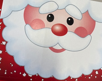 Vintage Santa Claus Gift Boxes: Christmas Holiday Decor, Set of 4