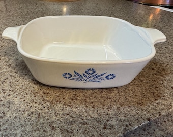 RARE 1966-1969 Blue Cornflower Corning Ware P-1 3/4-B, 1.75