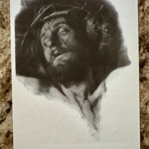 Granatapfel Zeitschriften Postkarte Jesus Kreuzigung Eines der Letzten Sieben Worte Fred Holland Day