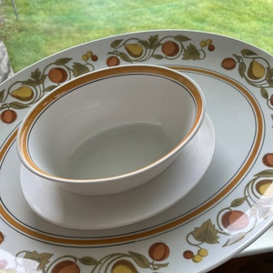 Franciscan Ware Platter and Gravy Boat Pickwick Franciscan Ware Serving Pieces Vintage 1960 ‘s Franciscan Dinnerware Boho Tableware Set of 2