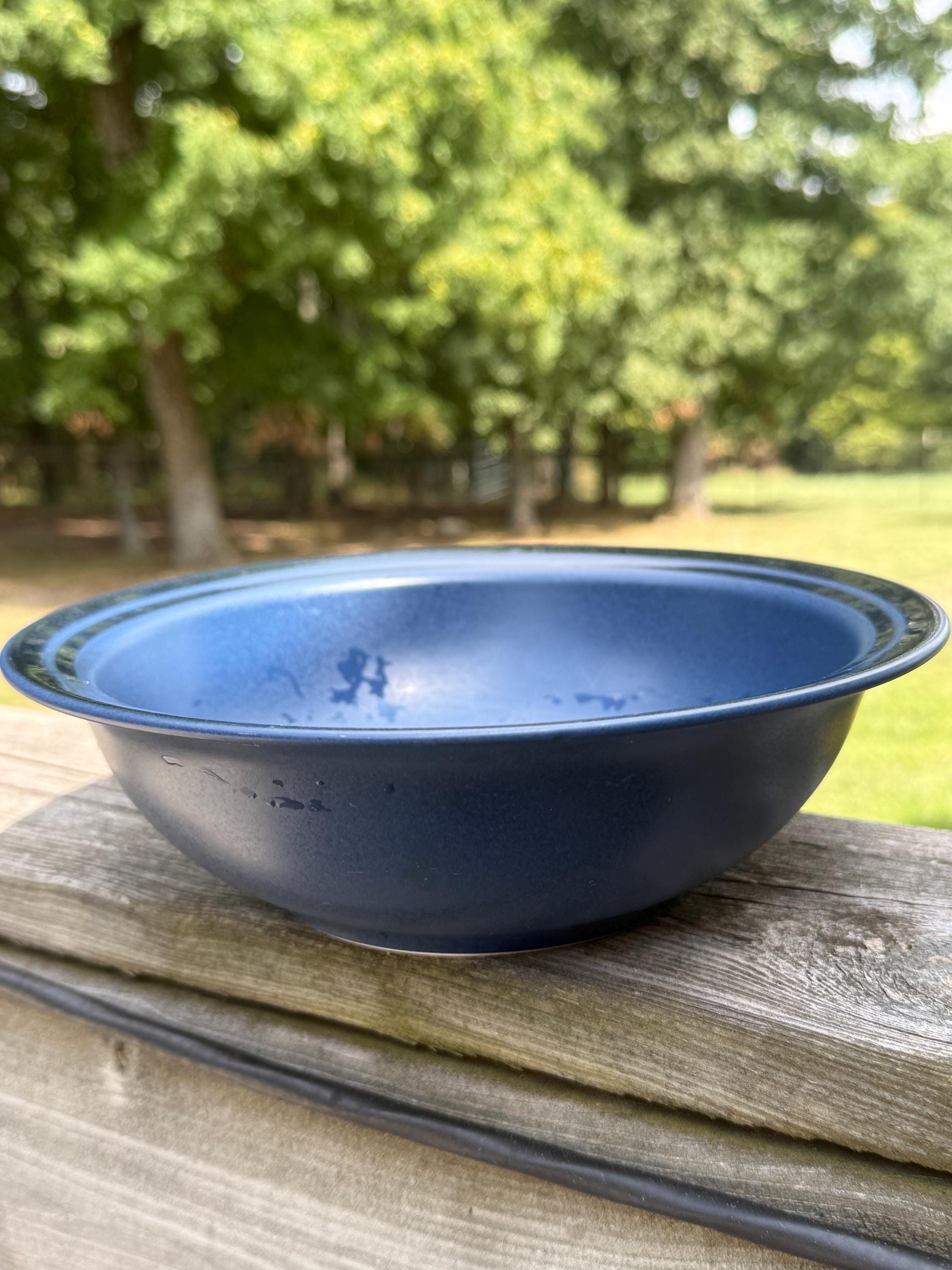 Navy Blue Stoneware Dinner Sets - Etsy