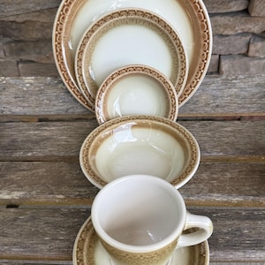 Vintage Dinner 4 Piece Dinner Service - Etsy