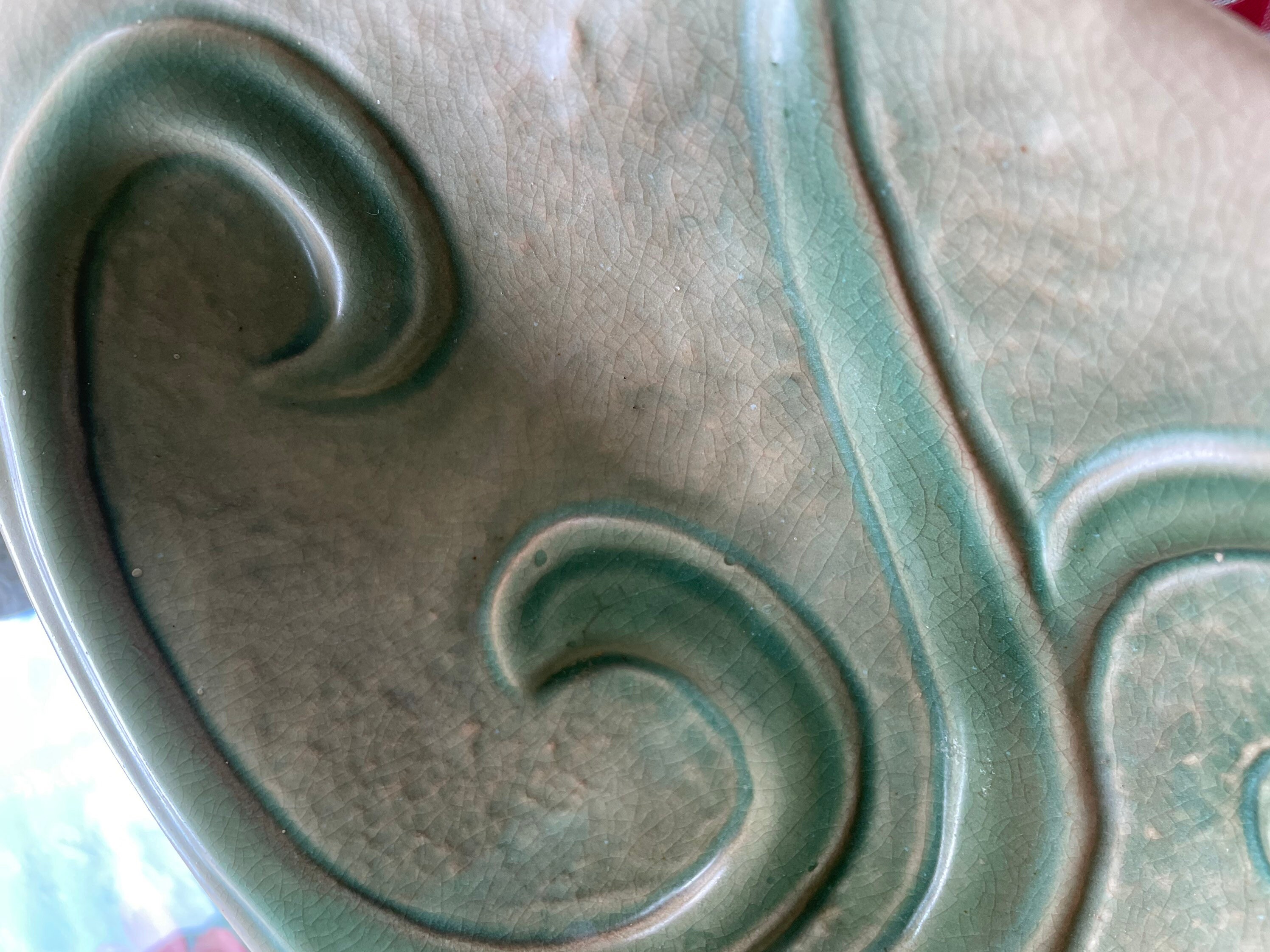 Vintage Pottery Bowl Console Table Bowl Pedestal Compote Etsy