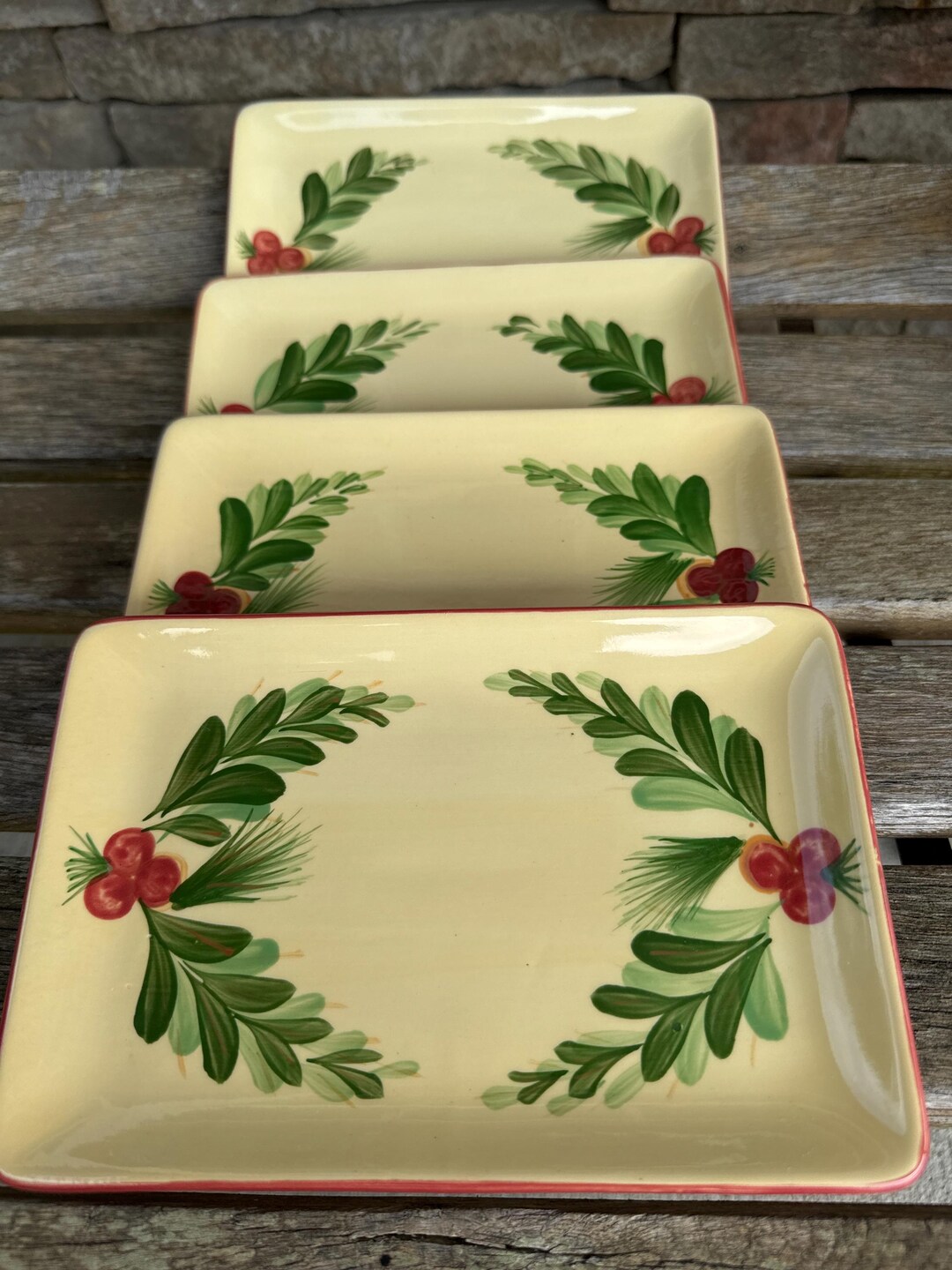 Gail pittman christmas dishes