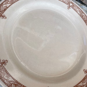 Mid Century Restaurant Diner Ware Plates Inca Ware Shenango Dessert Plates Set of 4, #Bin GR READ DETAIL