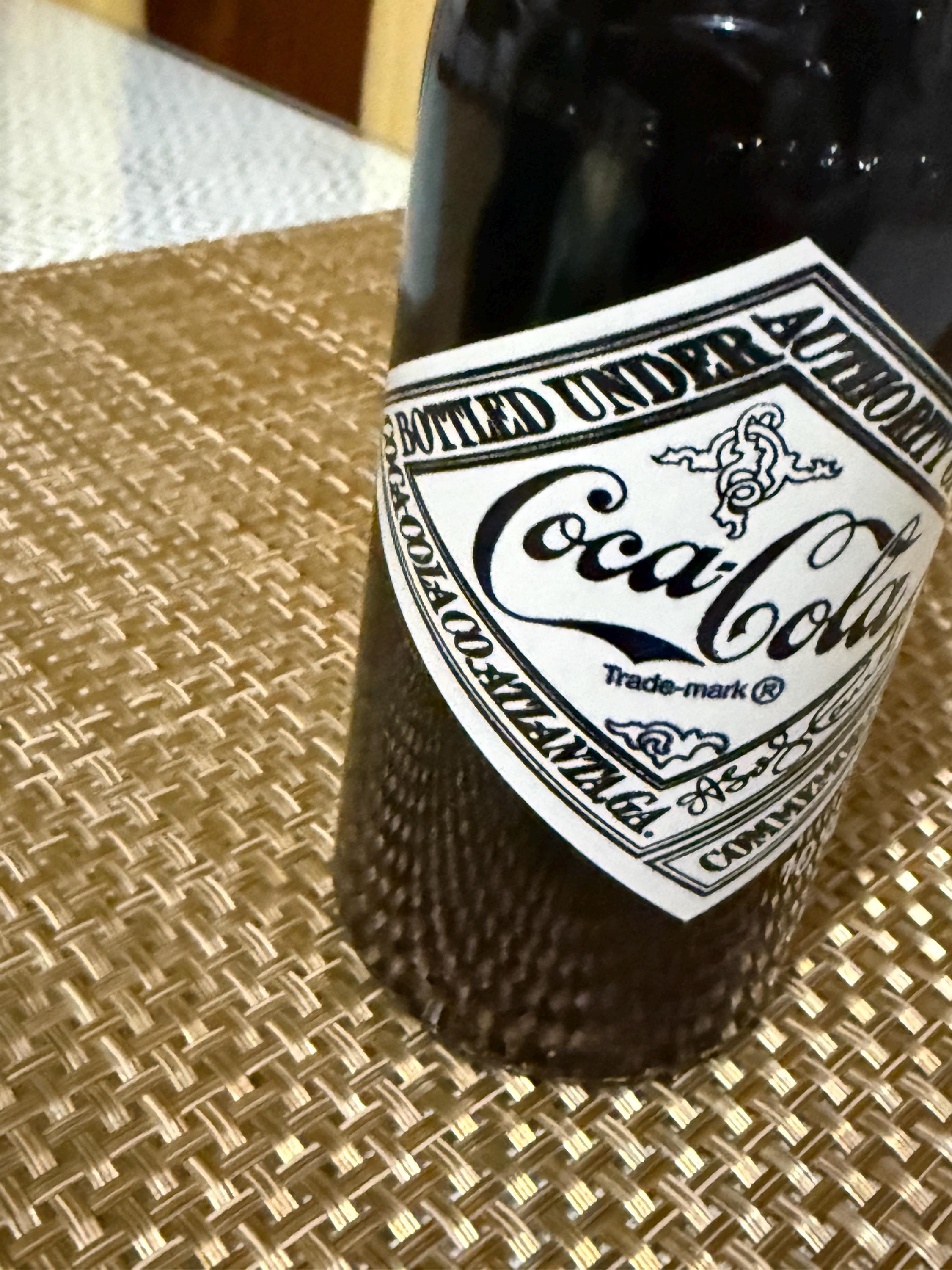 ソフトドリンク Coca-Cola Chattanooga 75th Anni. Bottle 1974 Commemorative Coca-cola 75th Anniversary Unopened Bottle 1899