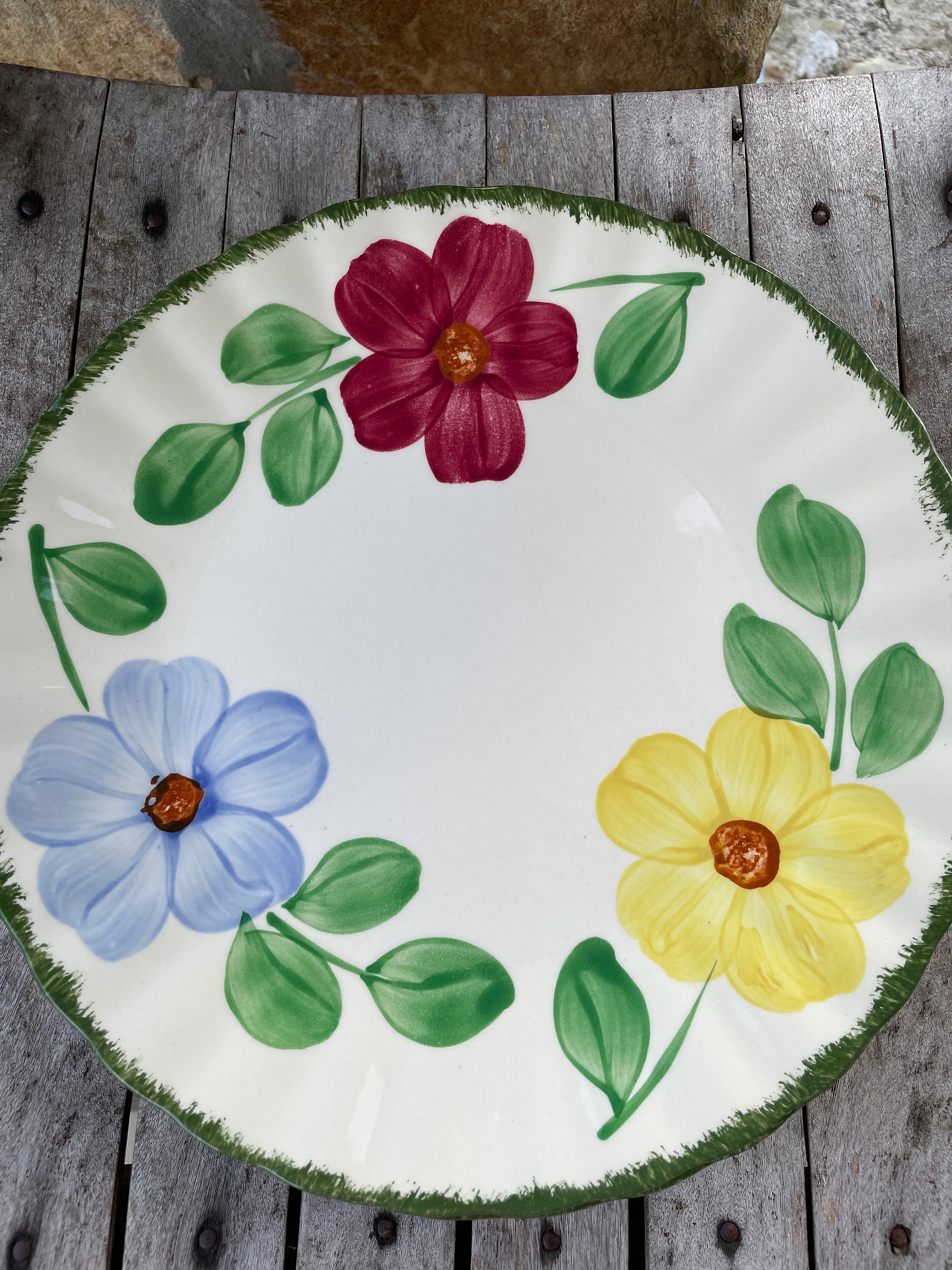 Blue ridge plates - Etsy 日本