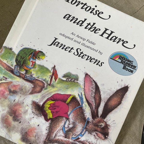 Children’s Literature The Tortoise and the Hare 1984 Janet Stevens Aesop's Fables Weekly Reader Picture Book #B2B READ DETAIL