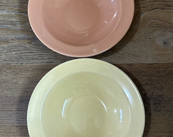 Vintage Santa Anita Ware Bowls: 1950s California Pottery (Set of 2)