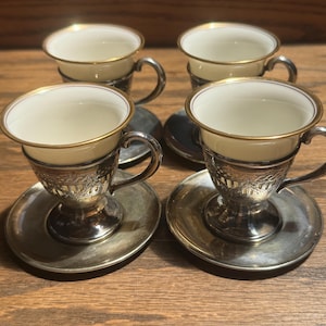 ♥Barker Ellis バーカーエリス シルバー　ペアセット Barker Ellis Tea Set - Etsy