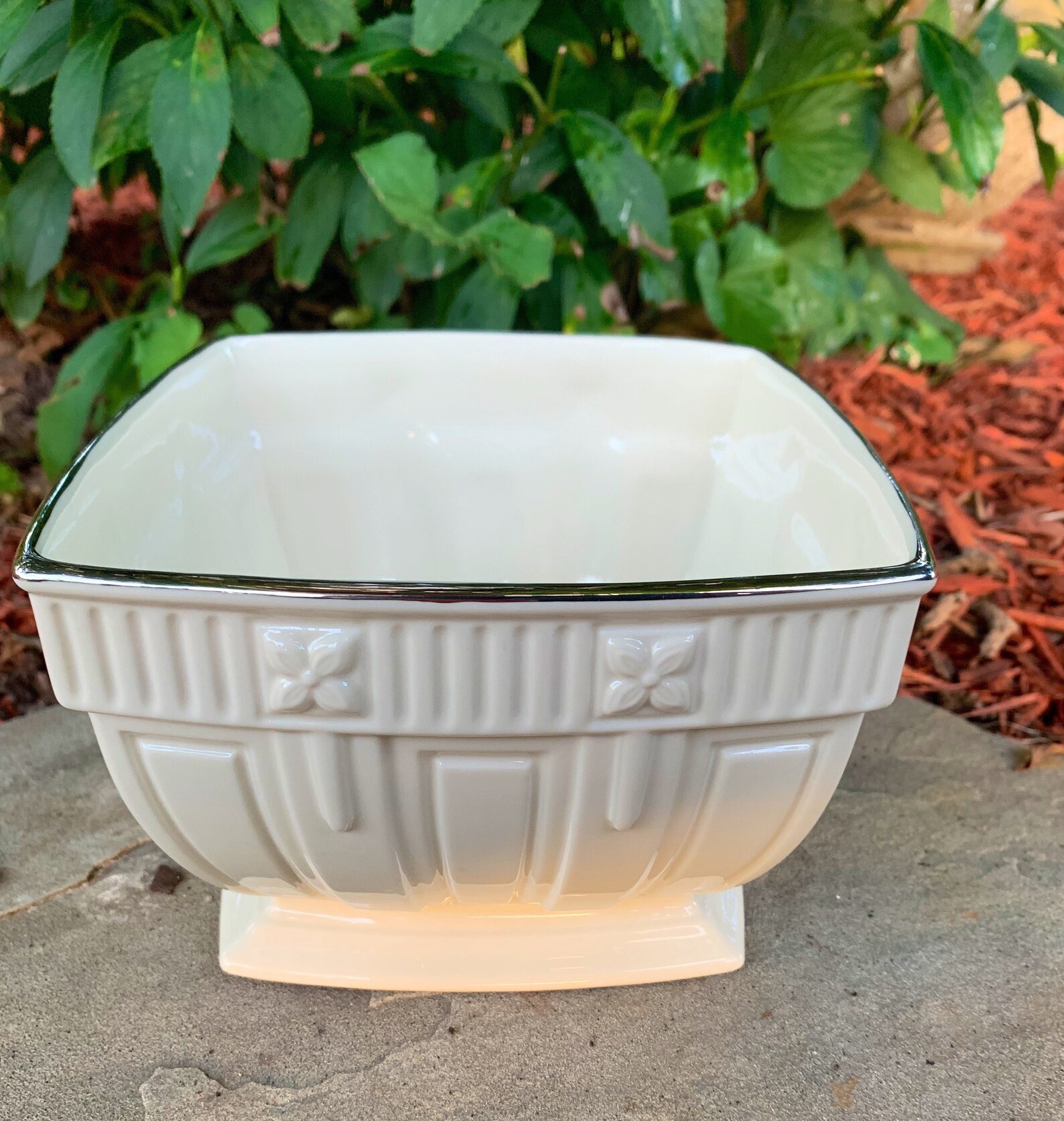 Lenox Porcelain Treat Bowl Vintage Lenox Bowl Ivory Etsy