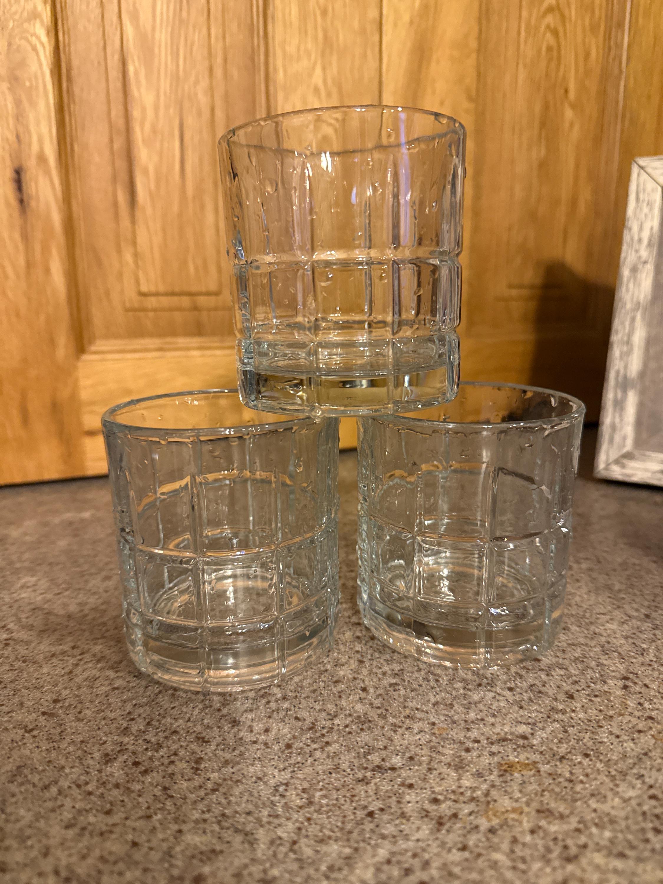 Vintage Anchor Hocking Tartan Whiskey Glasses, Set of 4 - Etsy