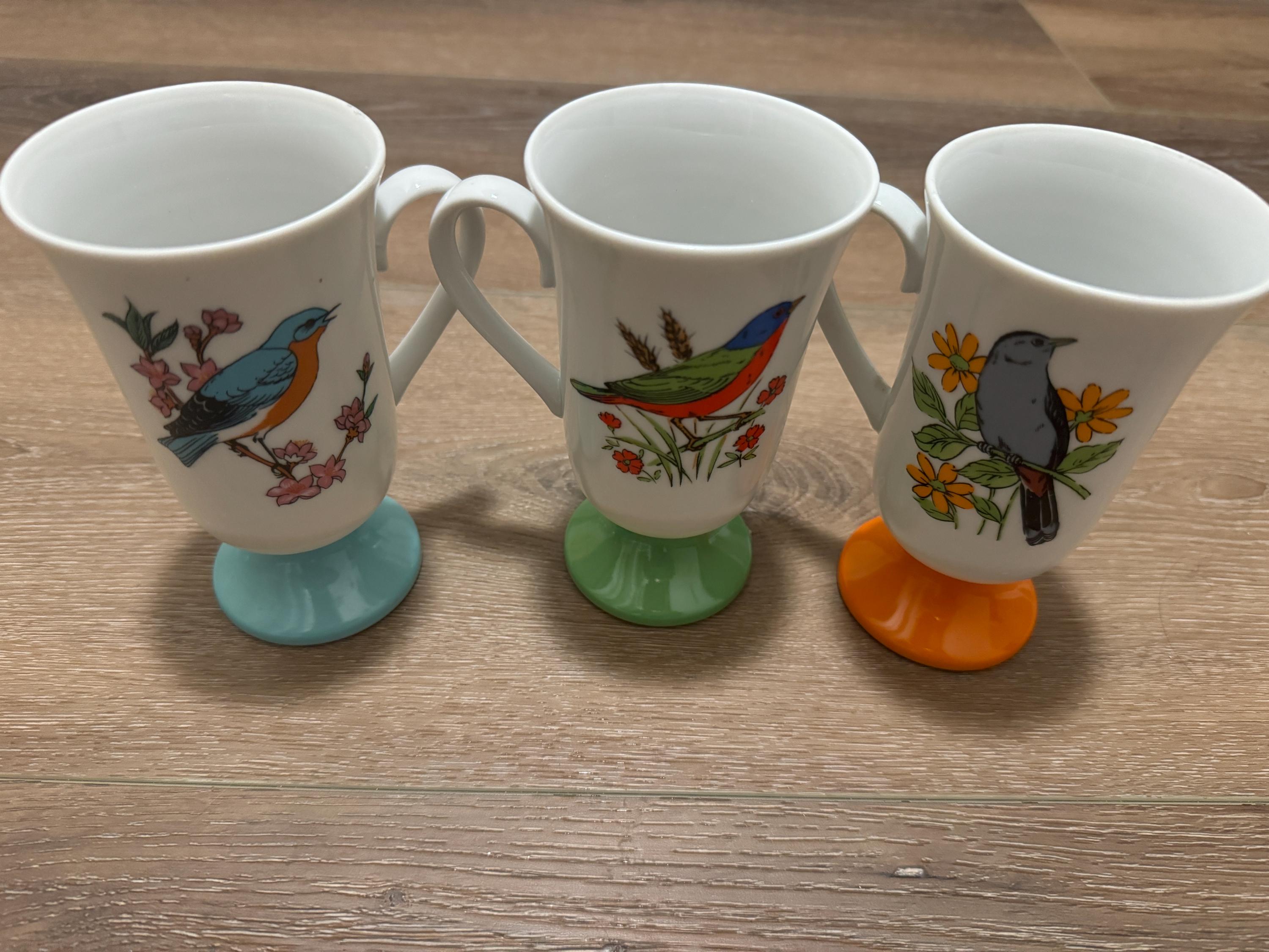 Fred Roberts Company Japan Song Bird Themed Irish Coffee