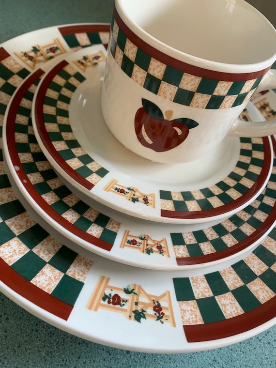 Betty Crocker By Citation Apple Basket Dinnerware Country Inn Etsy