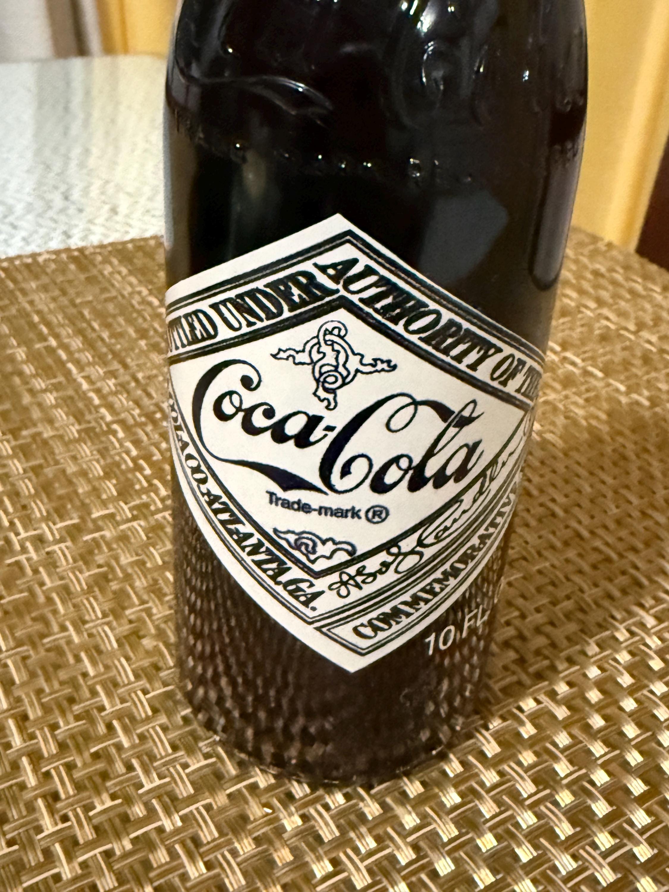 1974 Commemorative Coca-cola 75th Anniversary Unopened Bottle 1899