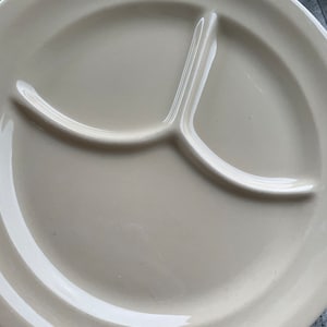 Syracuse China Adobe Tan Restaurant Ware Divided Grill Plates Diner Ware Vintage 1950’s Syracuse Dinner Plates Set of 5, READ DETAIL