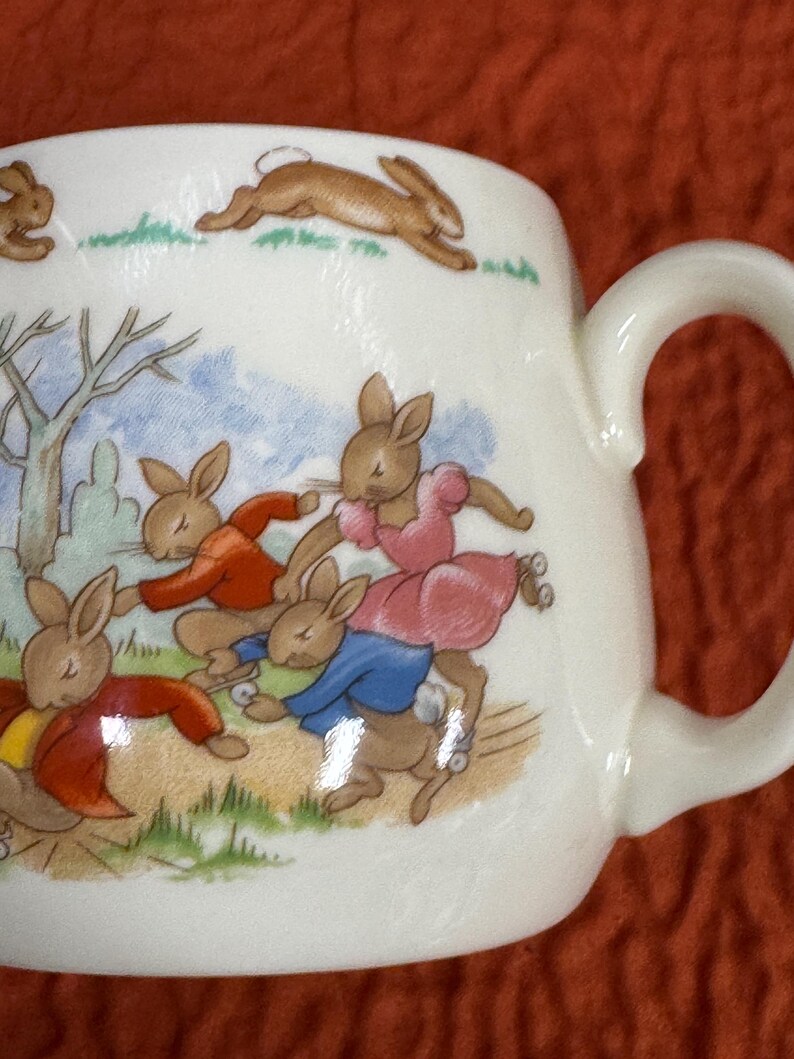 Royal Doulton Bunnykins Bone China Double Handle Cup Child’s Mug ...