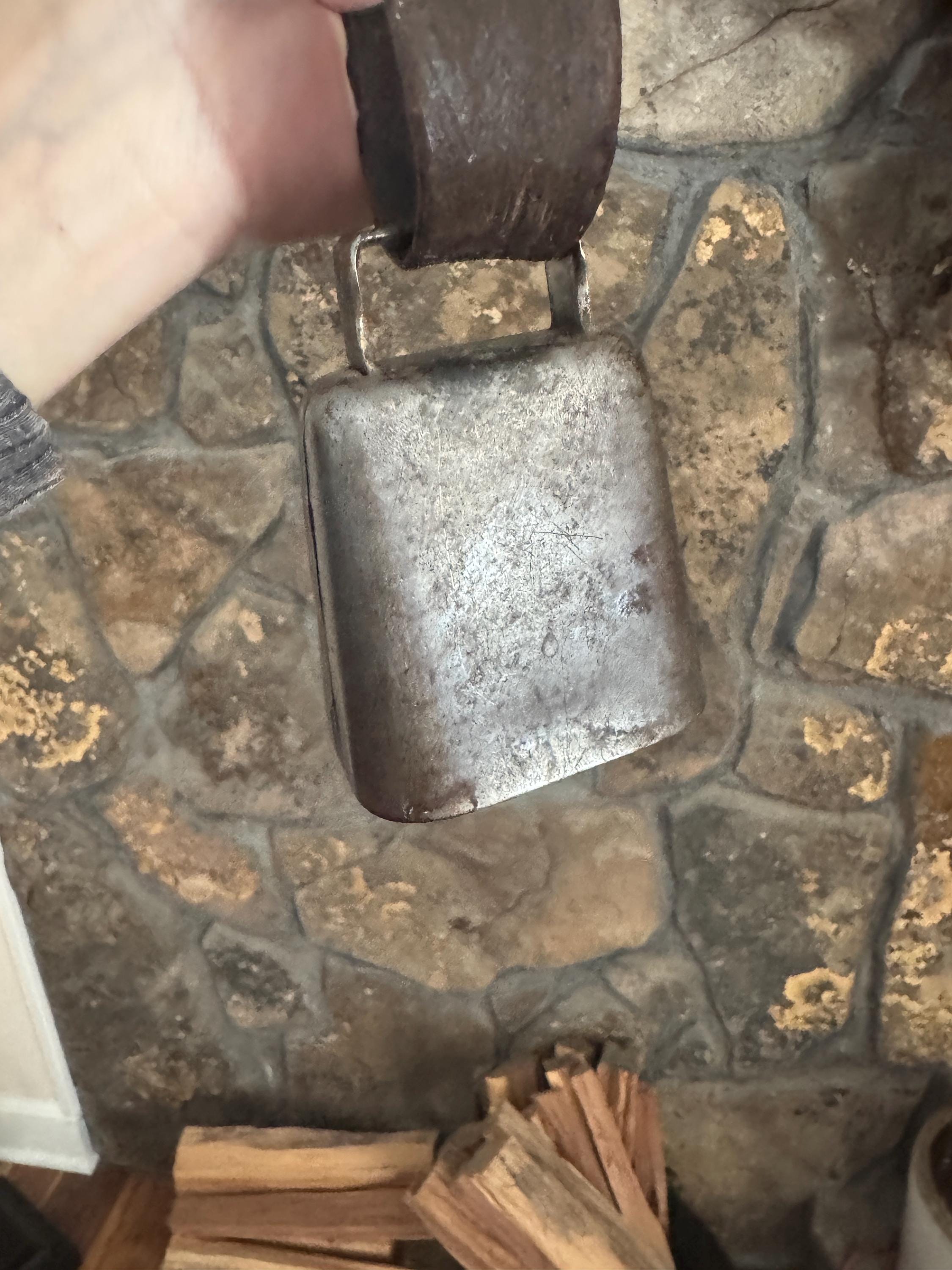Vintage Handmade Cow Bell Rustic Farmhouse Decor With Leather Collar - Etsy