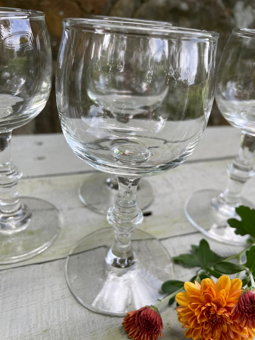 Libbey Stemware Cordial Glasses Elegant Rhine Wine Etsy