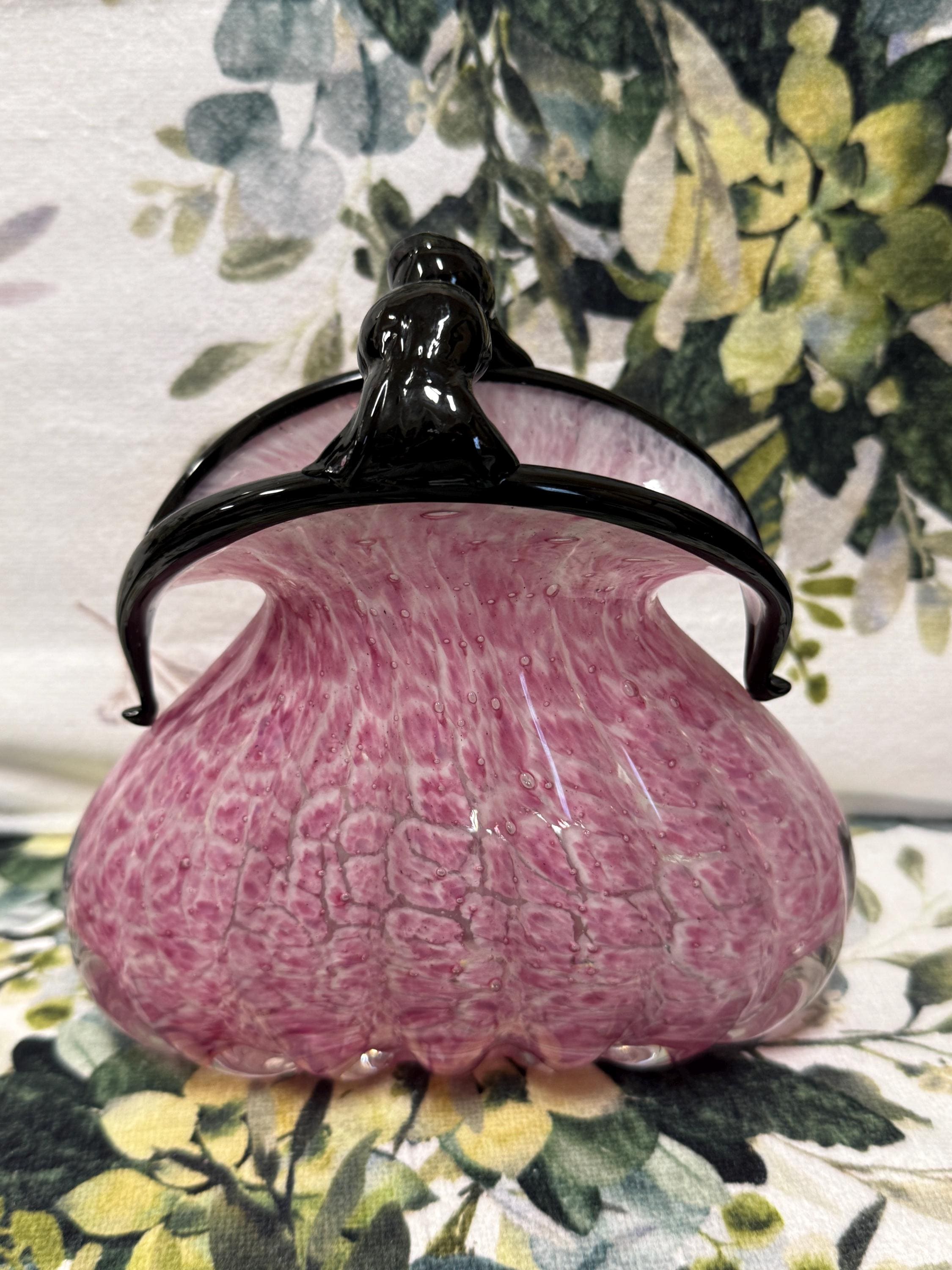 Pink Murano Vase - Etsy