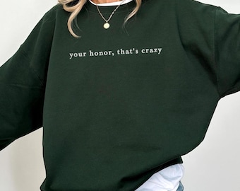 Embroidered Lawyer Gift, Law School Student Sweatshirt for Women, Law School Graduation Gift, Funny Lawyer Gift, Future Lawyer Hoodie, Shirt