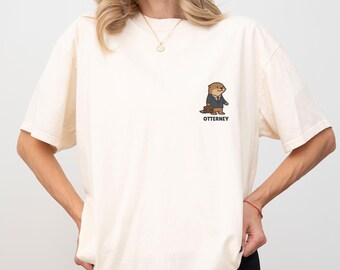 Funny Otter Lawyer Shirt, Law School Graduation Gifts for Lawyers, Grad Gifts for Attorneys, Lawyer Gift Funny, Comfort Colors Tee