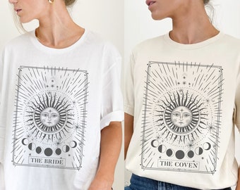 Celestial Bachelorette Party Shirt, Tarot Bride Tee, Witchy Bachelorette Shirts, Coven Bridesmaids Tshirts, Astrology Bachelorette Shirts