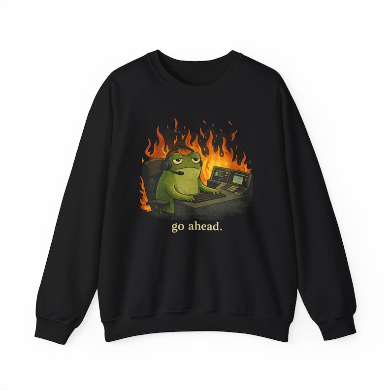 911 Dispatcher Sweatshirt, Funny Emergency Dispatcher Gifts, Frog Dispatch Shirt, 911 Police Dispatcher Gifts, Unisex Animal Meme T Shirts Black