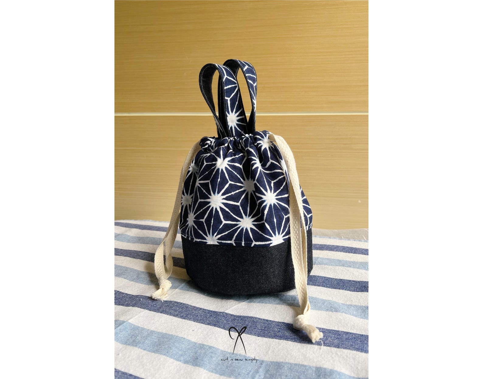 Drawstring Bucket Bag Sewing Pattern PDF Printable Instant Download DIY ...