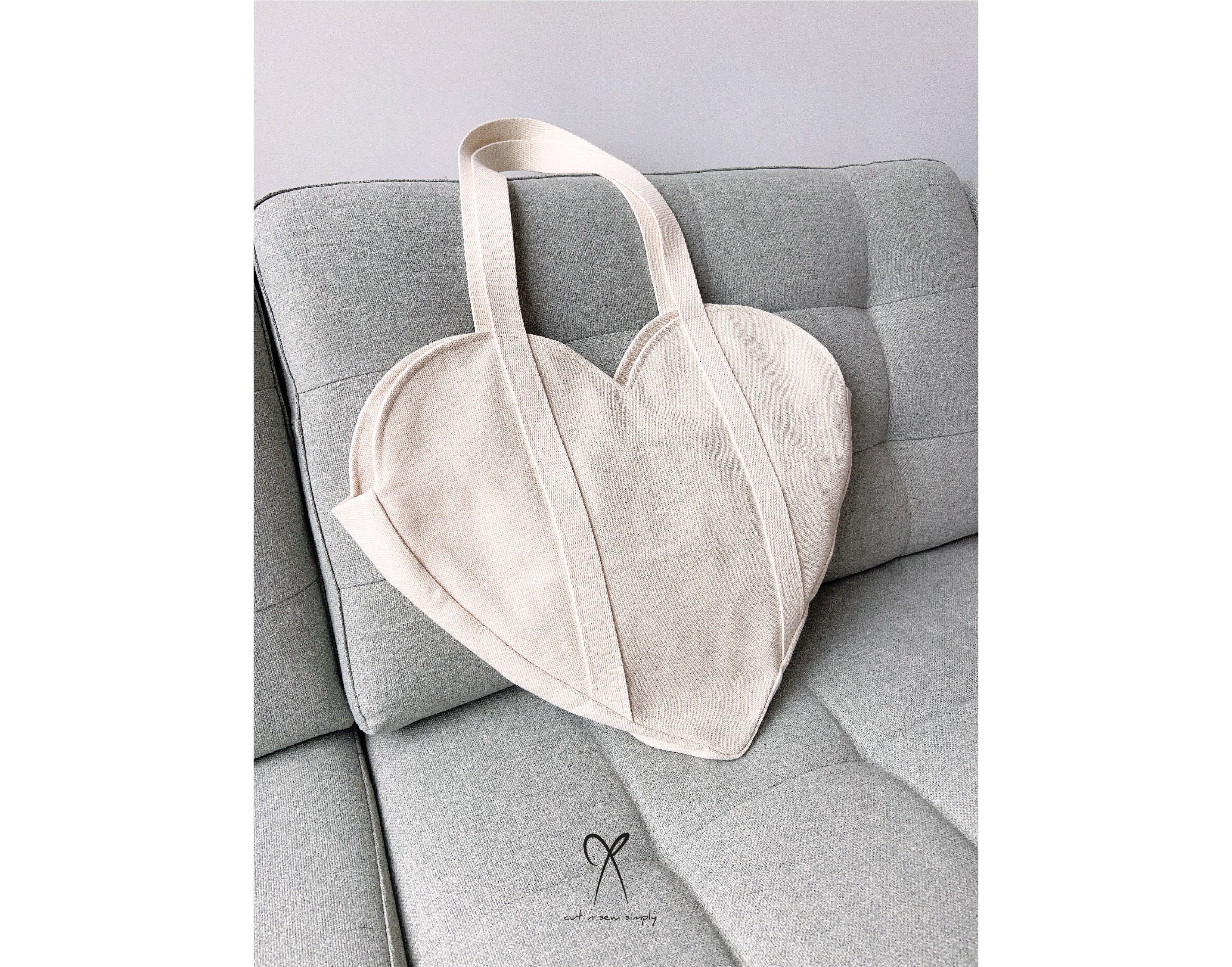 Heart bag pattern shop