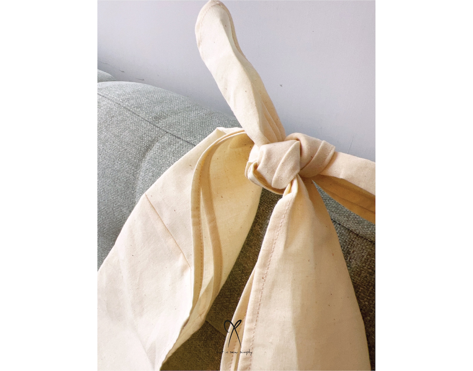 Tie Knot Tote Bag Sewing Pattern (PDF Download) – Beginner Friendly DIY ...