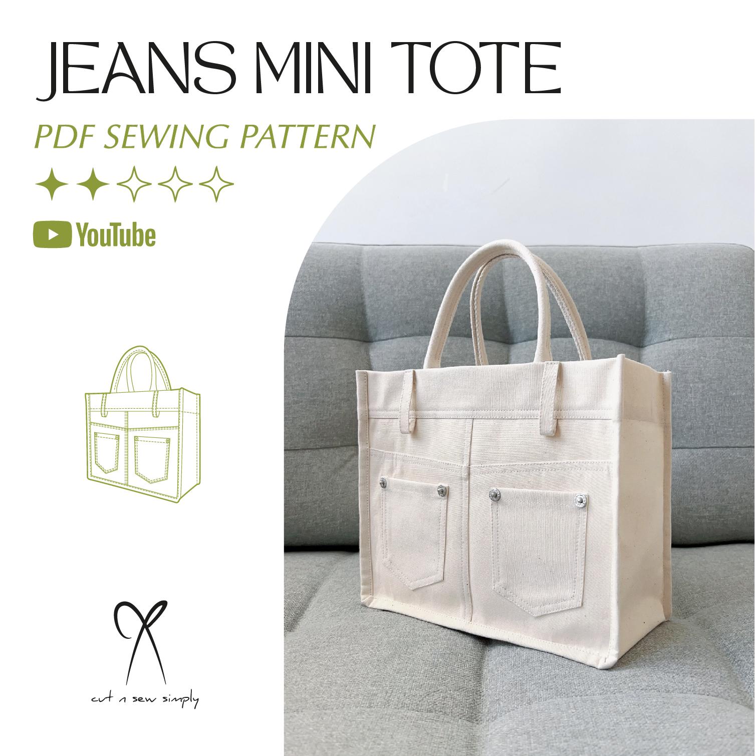 12-in-1 Bag Sewing Pattern Bundle | Tote, Crossbody, Pouch PDF Patterns ...