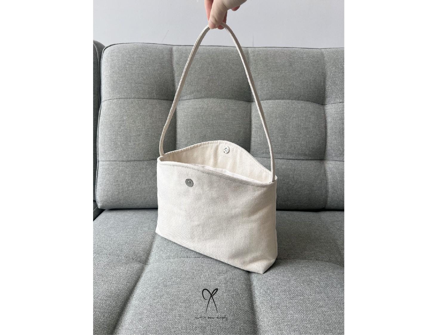 Easy Simple Baguette Bag Sewing Pattern PDF Printable Instant Download ...