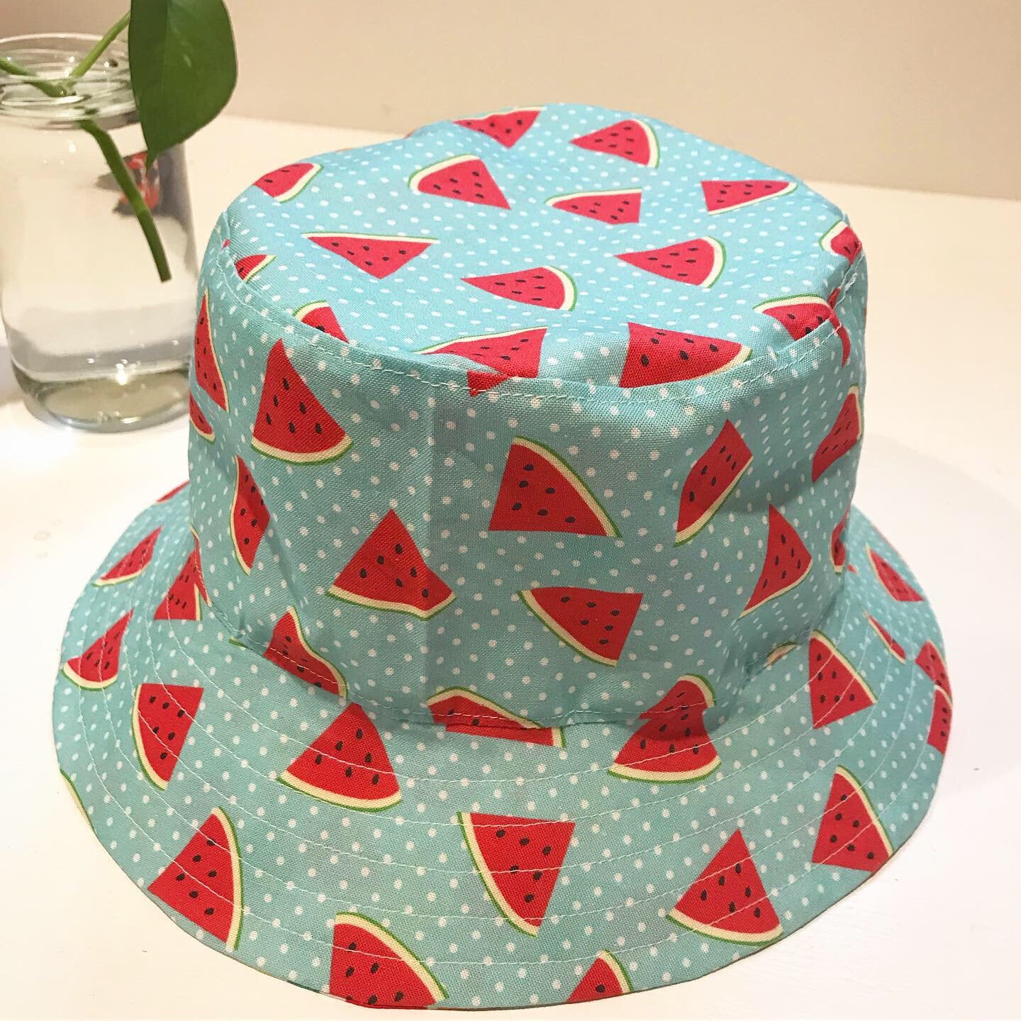 Watermelon / Fruit Bowl Reversible Bucket Hat Adult Sun Hat Etsy