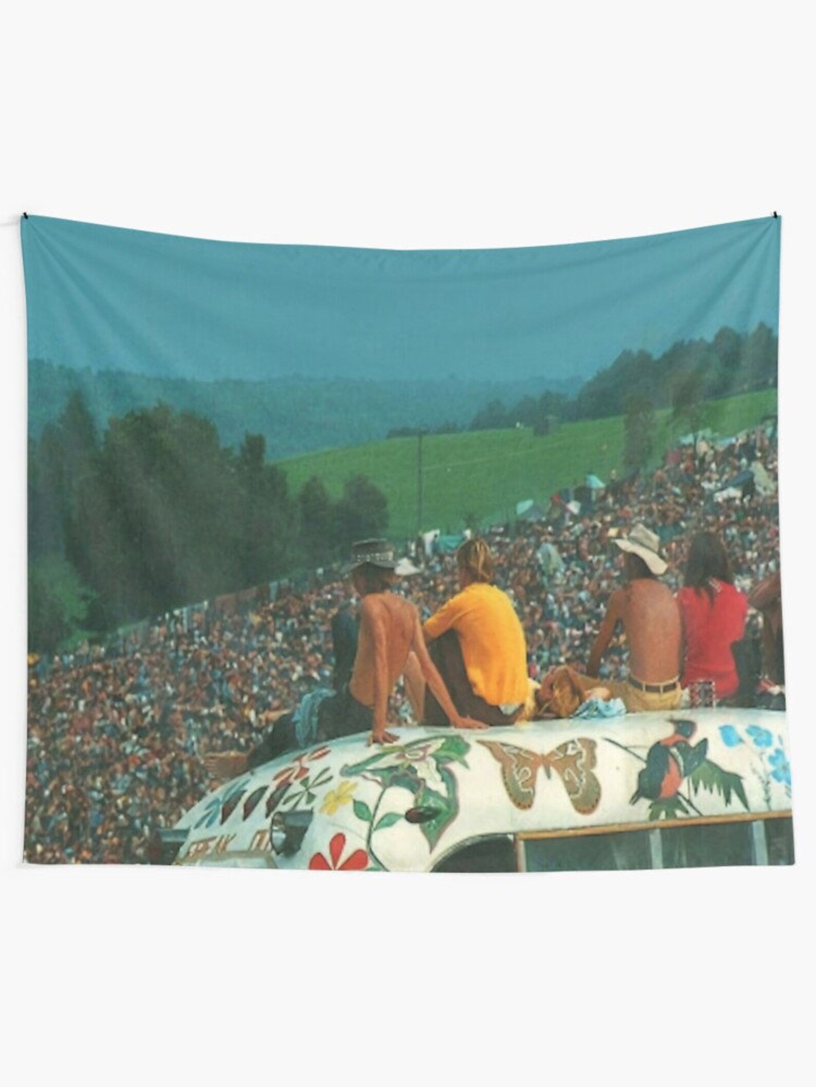 Festival Vintage Wall Tapestry Woodstock Mandala Tapestry Etsy