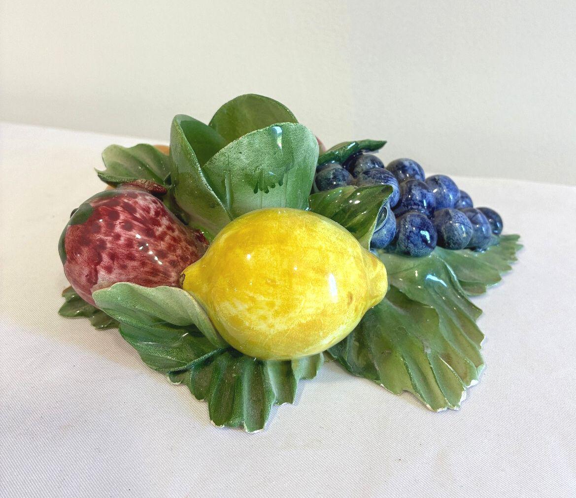 Capodimonte Fruit - Etsy
