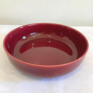 Bauer Bowl Red - Etsy